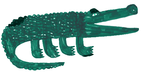 Crocodile Croc Sticker by Variety Hour Studio
