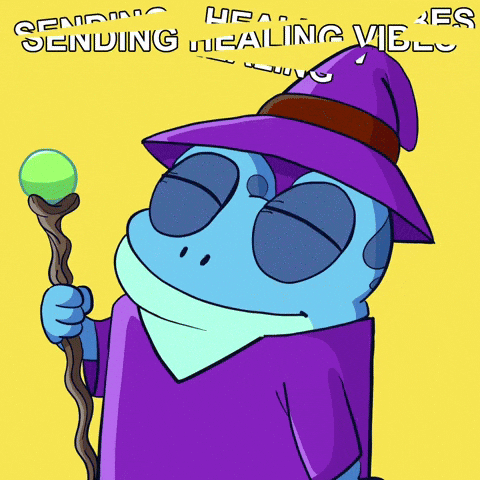 Feel Better Good Vibes GIF by Croakey