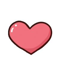 Love You Heart Sticker