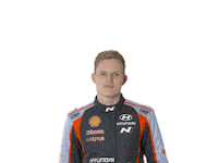 Stretching Ott Tanak Sticker by FIA World Rally Championship