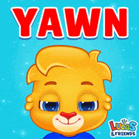 Tired Sleep GIF by Lucas and Friends by RV AppStudios