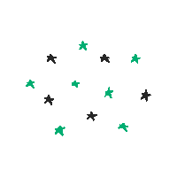 Fun Stars Sticker by KOZY