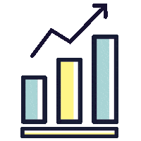 Statistik Sticker by objego GmbH