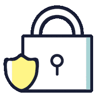 Datenschutz Sticker by objego GmbH