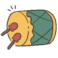 Ramadan Drum Sticker