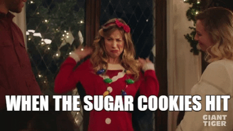 GiantTigerStore giphygifmaker christmas vibes christmasvibes sugar cookies GIF