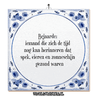 Wijsheid Spreuk Sticker by Tegelspreuken.nl