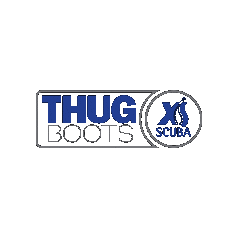 Thug Boots Sticker by XS Scuba