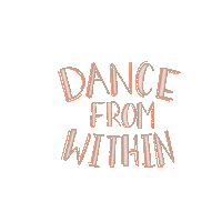 Text Typography Sticker by Singapore Dance Theatre
