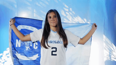 North Carolina Soccer GIF by UNC Tar Heels