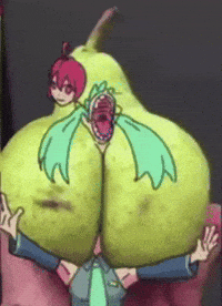 Hatsune Miku Pear GIF