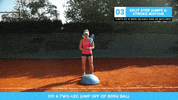 Tennis Court Fitness GIF by fitintennis
