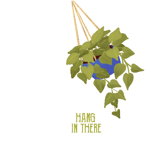 jbeamoncreative plant garden swing hanging Sticker