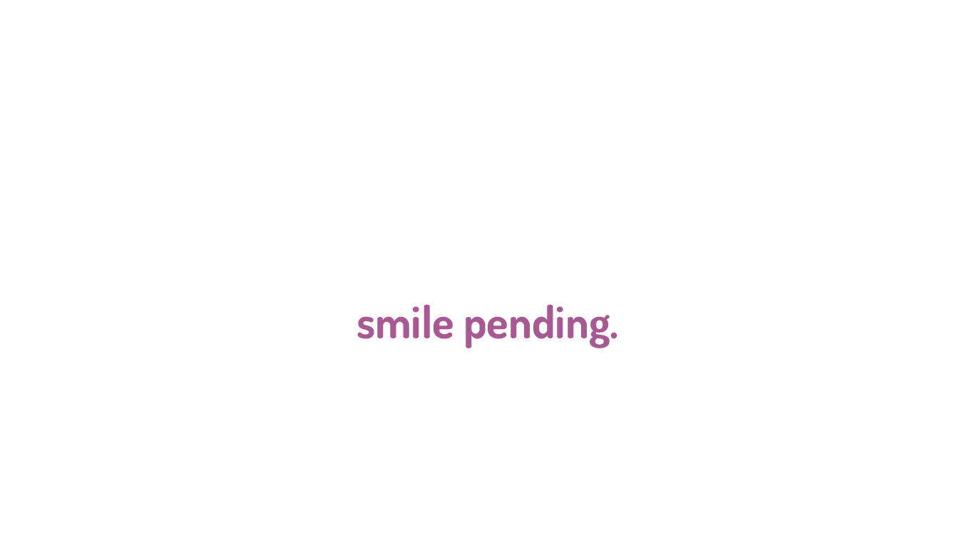 Smile Pending Sticker by mydentistUK