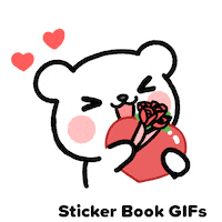 In Love Hearts Sticker by Sticker Book iOS GIFs