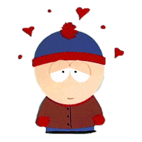 Stan Marsh Love Sticker by South Park