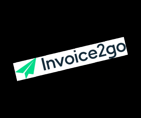 Invoice2Go giphygifmaker paper small business bills GIF