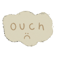 Sad Face Sticker