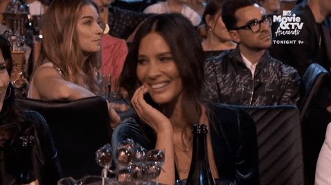 Olivia Munn Wtf GIF by MTV Movie & TV Awards