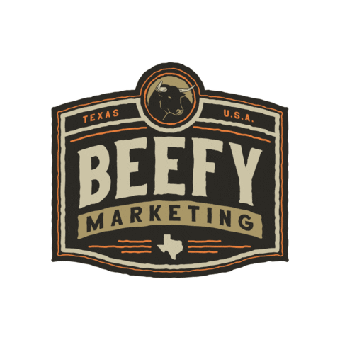 BeefyMarketing marketing texas beefy beefymarketing Sticker