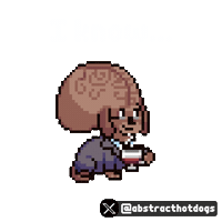 Excited I Know Sticker by HotDogs