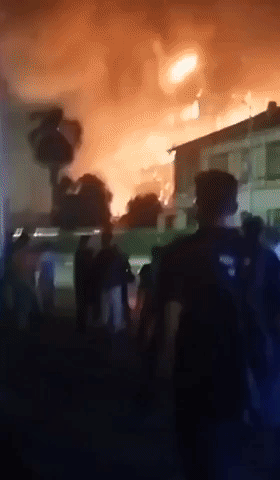 Injuries Reported as Fire Engulfs Egyptian Police Complex