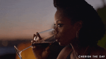 CherishTheDay romance wine drinking drinks GIF