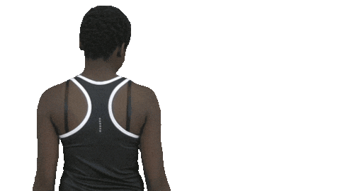Track And Field Smile Sticker by East Central University