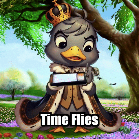 Time Flies Technology GIF by sirduckbeth