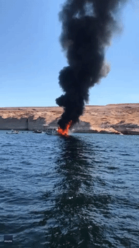 Good Samaritans Help Rescue People Fleeing Burning Utah Houseboat