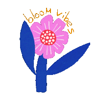 Heart_vibes flower flowers spring good vibes Sticker