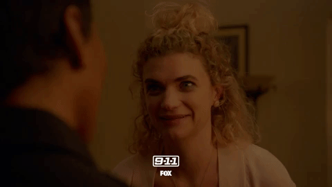 9-1-1 smile GIF