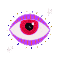 itmethebob red stars orange colorful Sticker