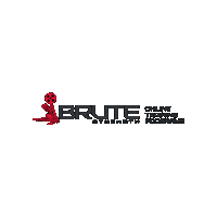 BruteStrength brute brute strength brute strength training crossfit training camp Sticker