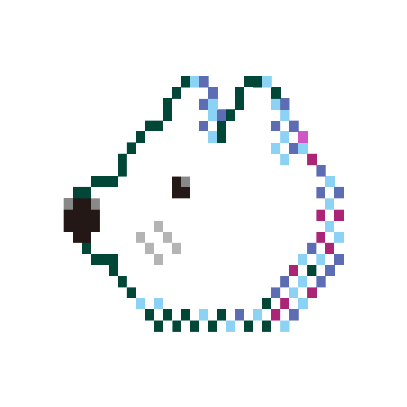Dog Pixel Sticker