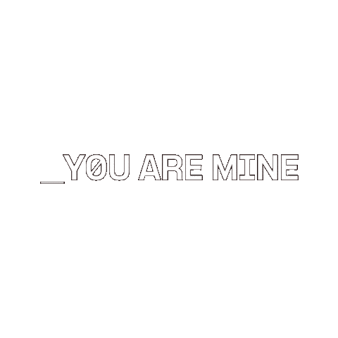 You Are Mine Hardstyle Sticker by Kruelty