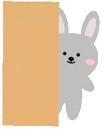 See You Bunny Sticker