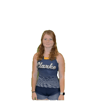 Clarke Athletics Sticker by Clarke University