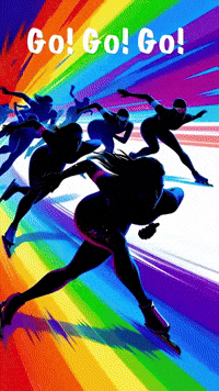 Go Go Go Sport GIF by TresorsDuMonde.ca