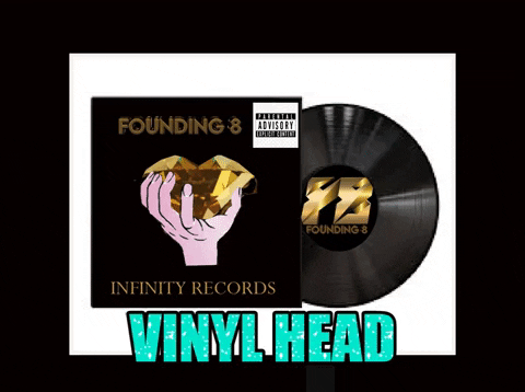 founding8 giphygifmaker nft vinyl elrond GIF