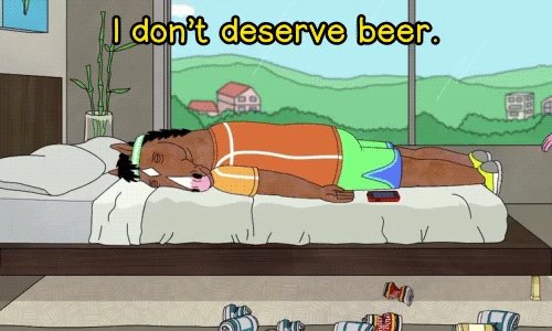 beer running GIF by BoJack Horseman