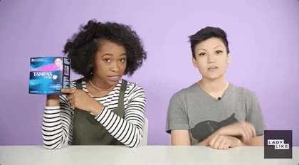 Period Tampon GIF by BuzzFeed