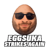Lightning Strike Egg Sticker