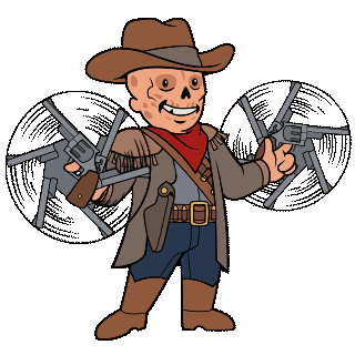 Fallout Ghoul Sticker by Bethesda