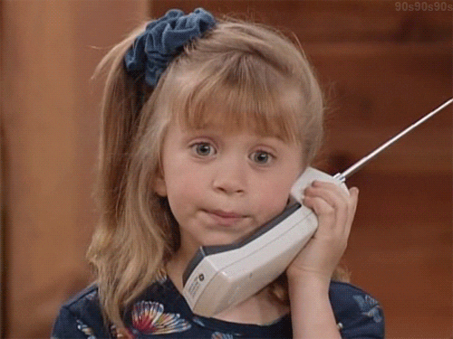 michelle tanner phone GIF