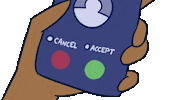 Cartoon Ignore Sticker by Sam C: