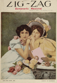 Zig-Zag Public Domain GIF by Memoria Chilena