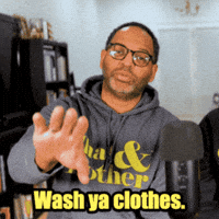 Listen Clean Up GIF by Chat & Bother Podcast