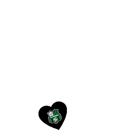 Heart Love Sticker by U.S. Sassuolo Calcio