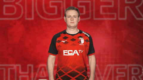 Fc Augsburg Cheering GIF by Bundesliga
